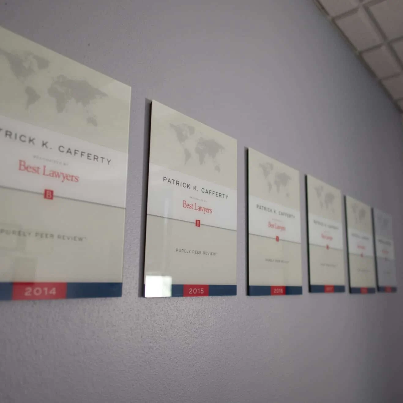 Cafferty, Scheidegger & Johnson awards and recognitions